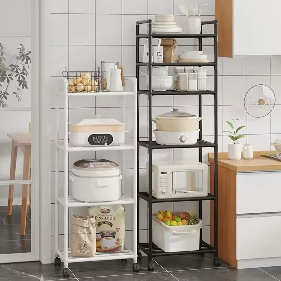 ZS - 6-Tier Multi-Functional Kitchen Storage Rack with Wheels