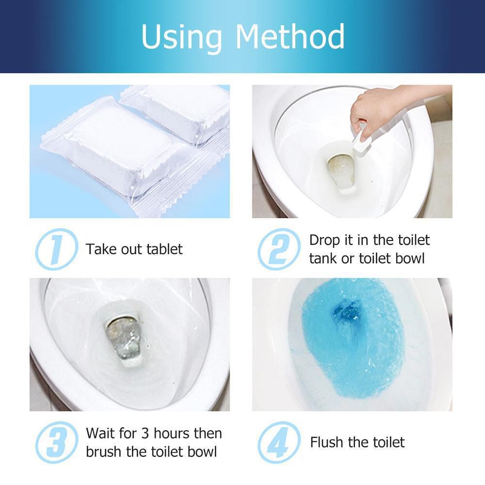 ZS - Toilet Cleaning C-Tablet - 10pcs Pack
