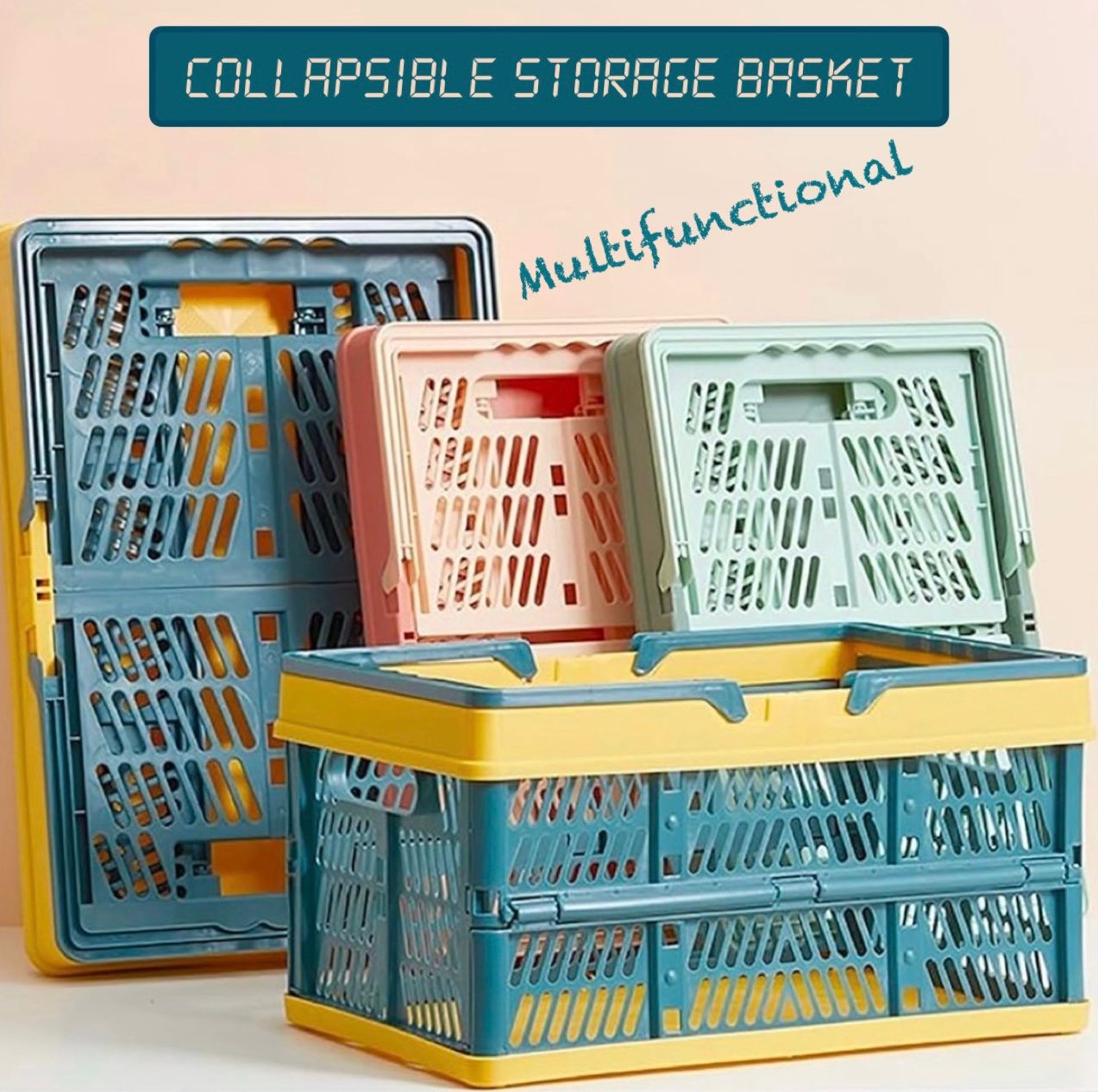 ZS - Multifunctional Collapsible Storage Basket