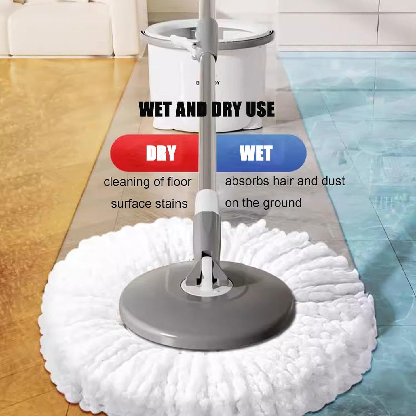 ZS - Spin-Mop & Bucket 2 Mop Pads