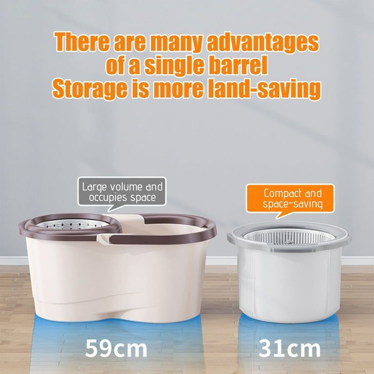 ZS - Spin-Mop & Bucket 2 Mop Pads