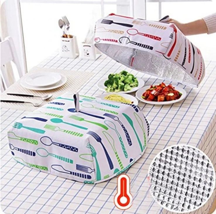 ZS - Insulated Food Cover Set 2 Pcs - Foldable & Hangable