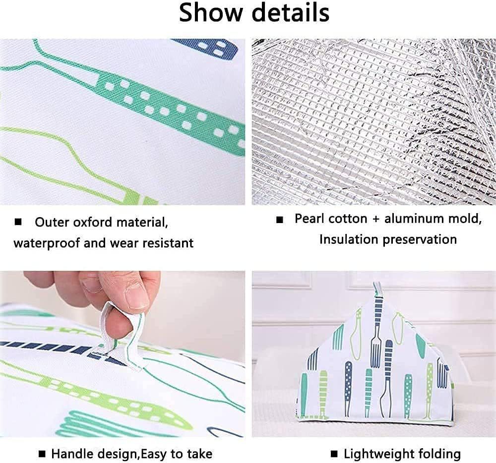 ZS - Insulated Food Cover Set 2 Pcs - Foldable & Hangable