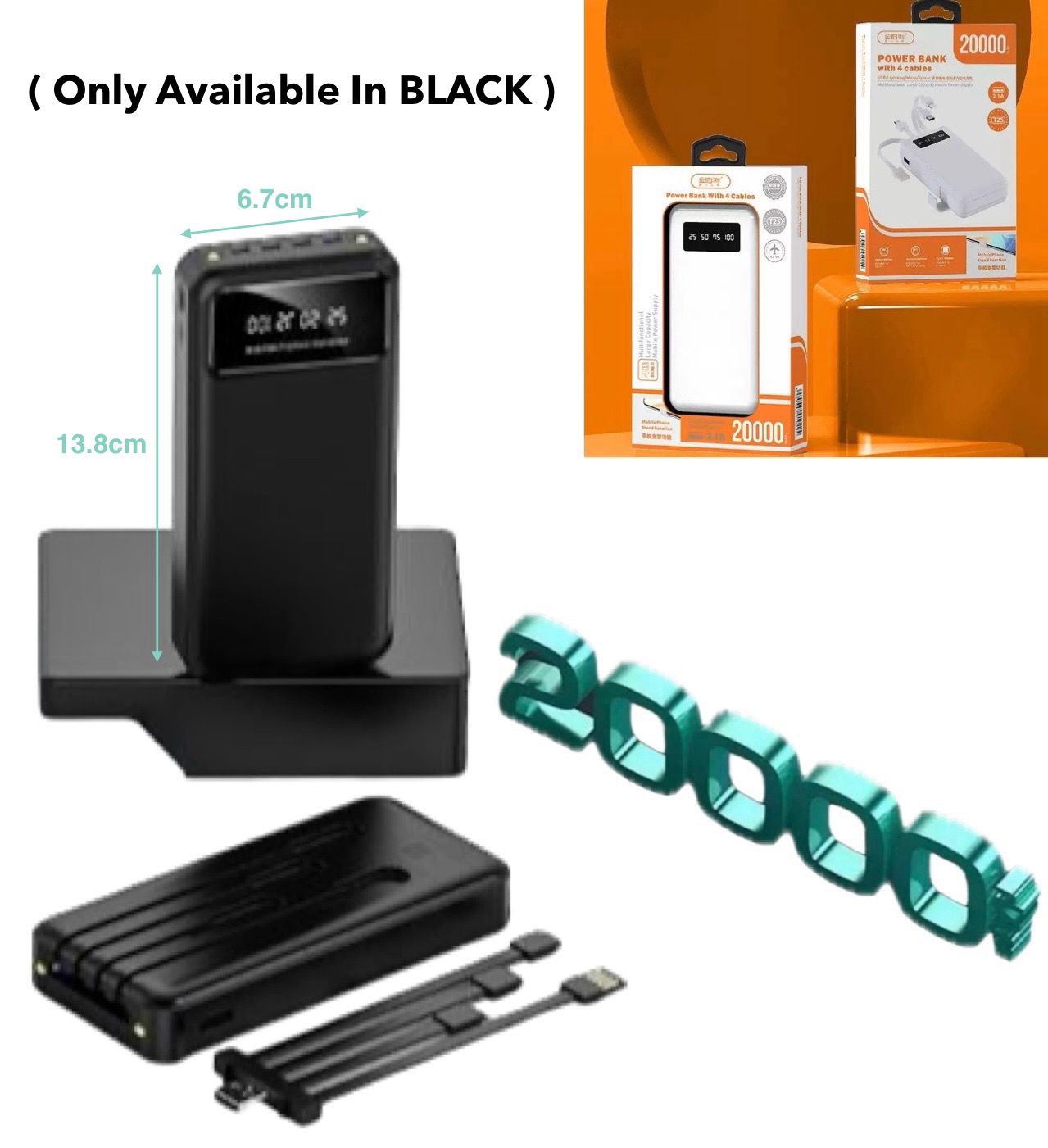 ZS - Power Bank 20000mAh