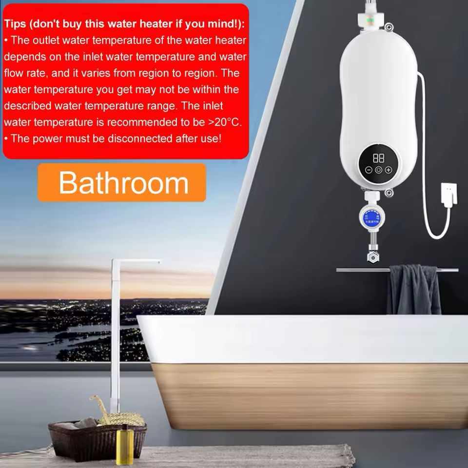 ZS - Smart Digital Electric Water Heater Type-1