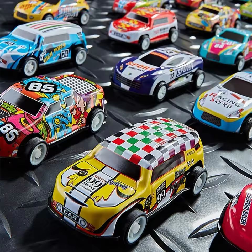 ZS - Alloy Car Model Car Set in a Bucket - 30 Pieces