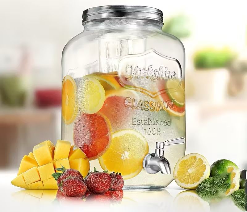 ZS - 4 Litre Glass Juice Dispenser