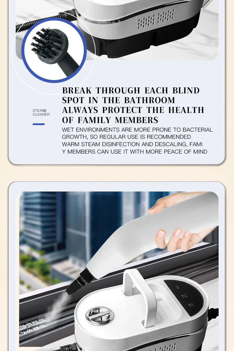 ZS - 220V 1500W High Pressure Handheld Steam Cleaner