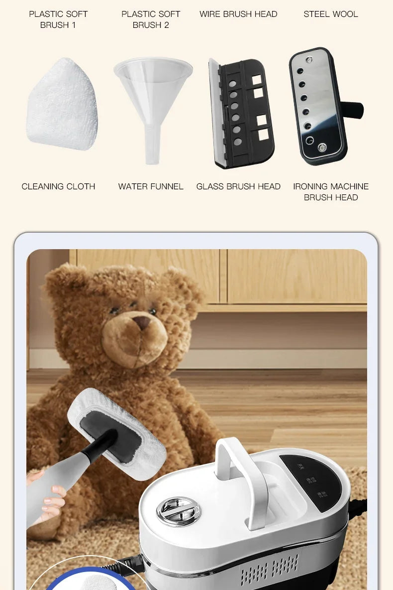ZS - 220V 1500W High Pressure Handheld Steam Cleaner