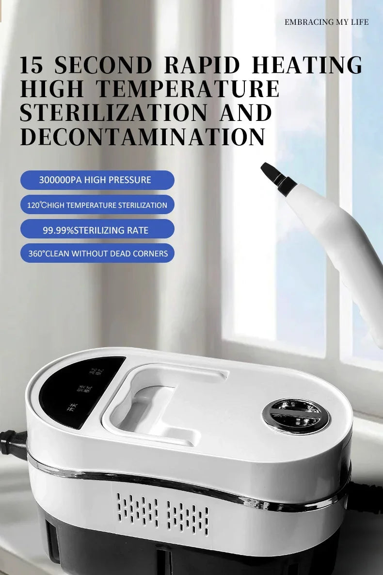 ZS - 220V 1500W High Pressure Handheld Steam Cleaner