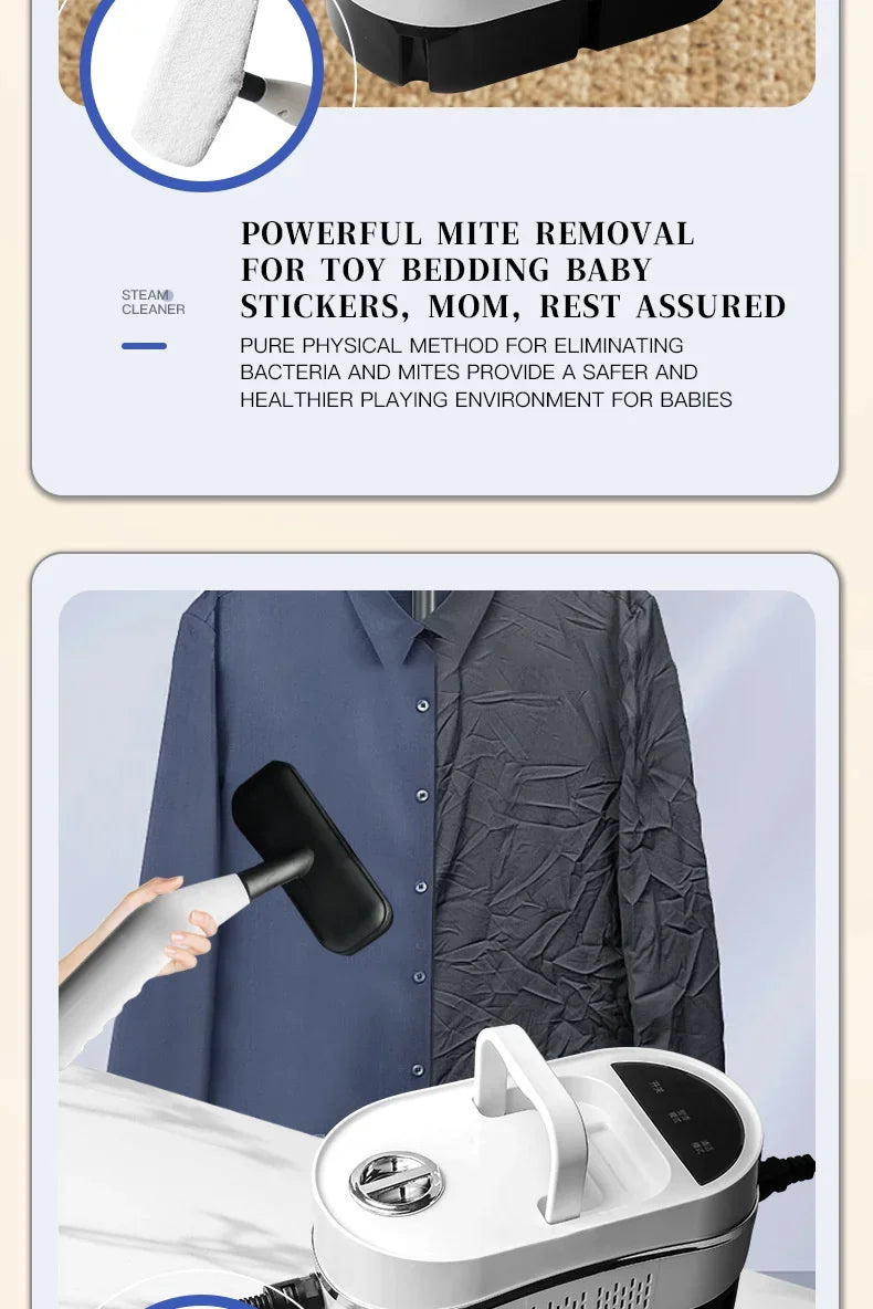 ZS - 220V 1500W High Pressure Handheld Steam Cleaner