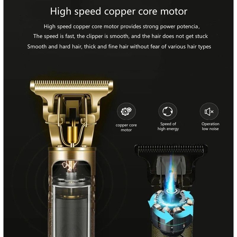 ZS - Vintage T9 Shaver Hair Clippers/Hair Clippers RECHARGEABLE