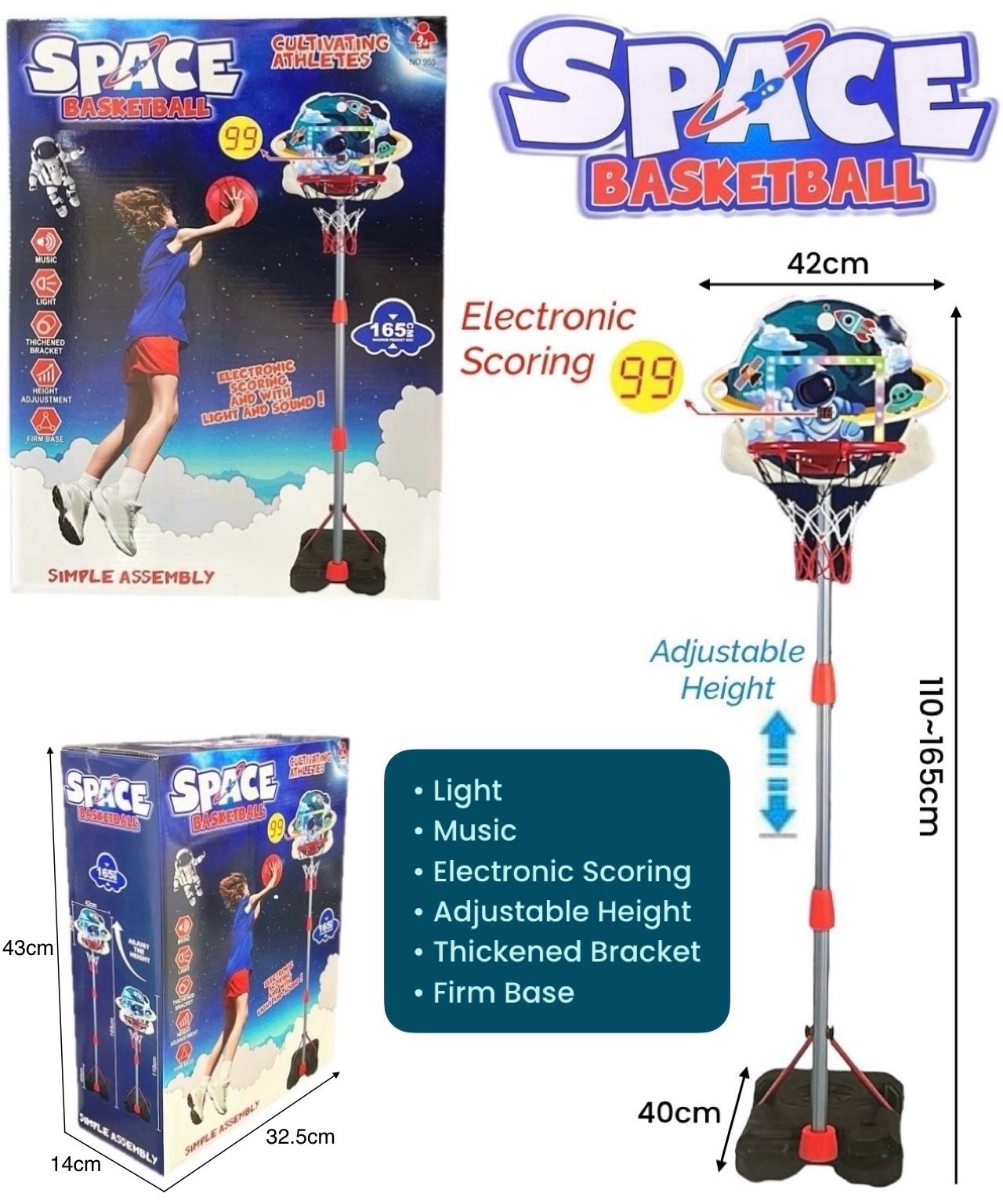 ZS - Space Basketball Hoop