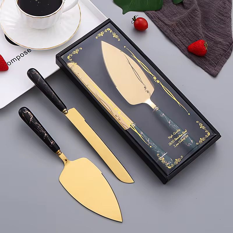 ZS - Royal 2pc Cake Knife and Lifter Set