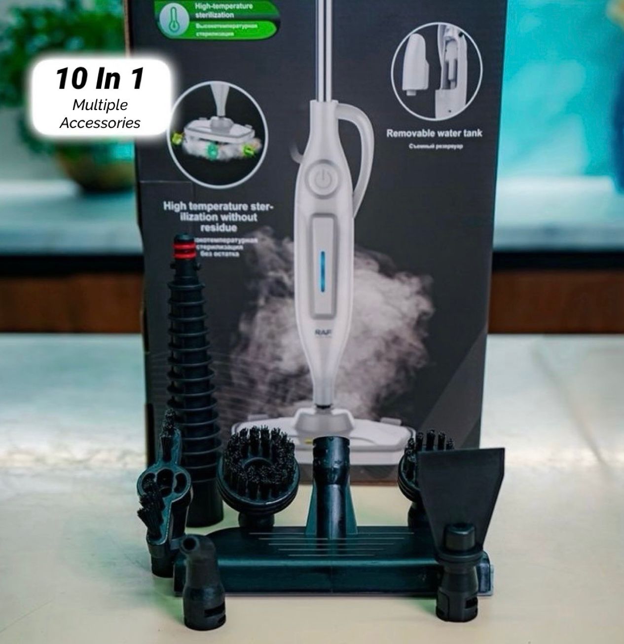 ZS - RAF 10 in 1 Steam Mop