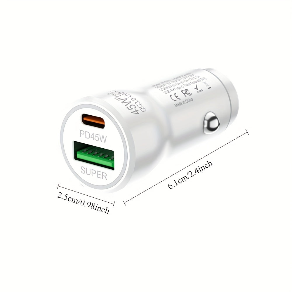 ZS - 45W Dual Port Fast Car Charger