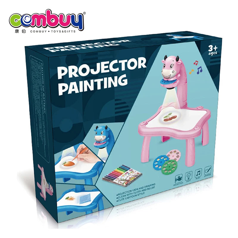 ZS - Toy Board Projector Drawing Table Painting for Children