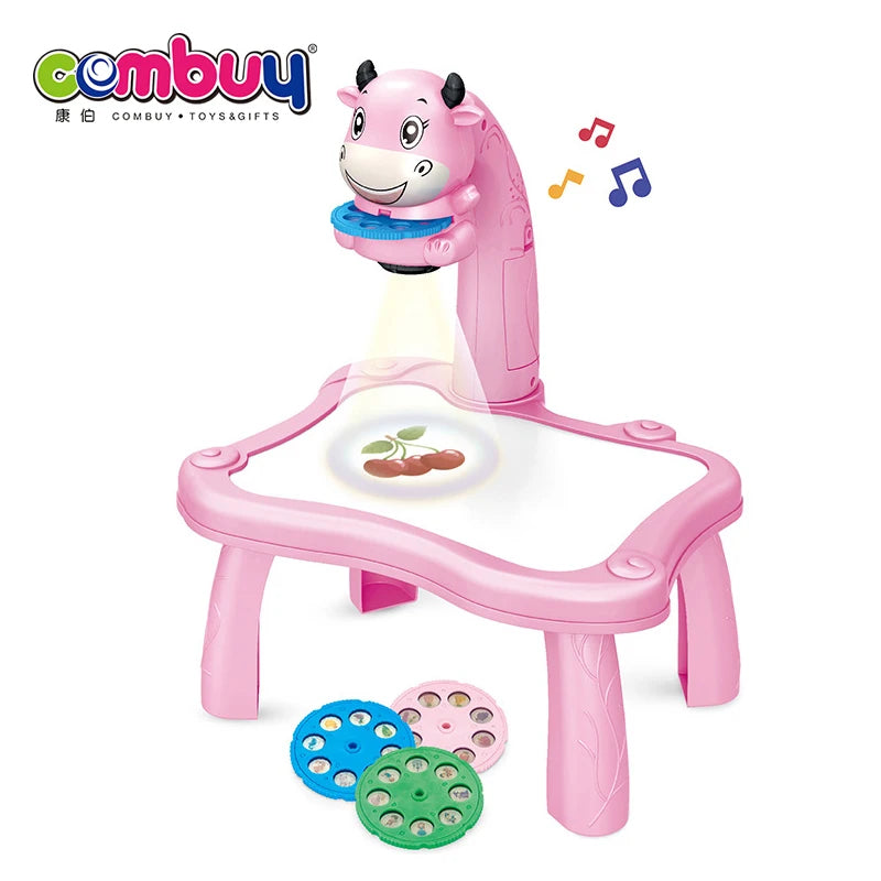 ZS - Toy Board Projector Drawing Table Painting for Children