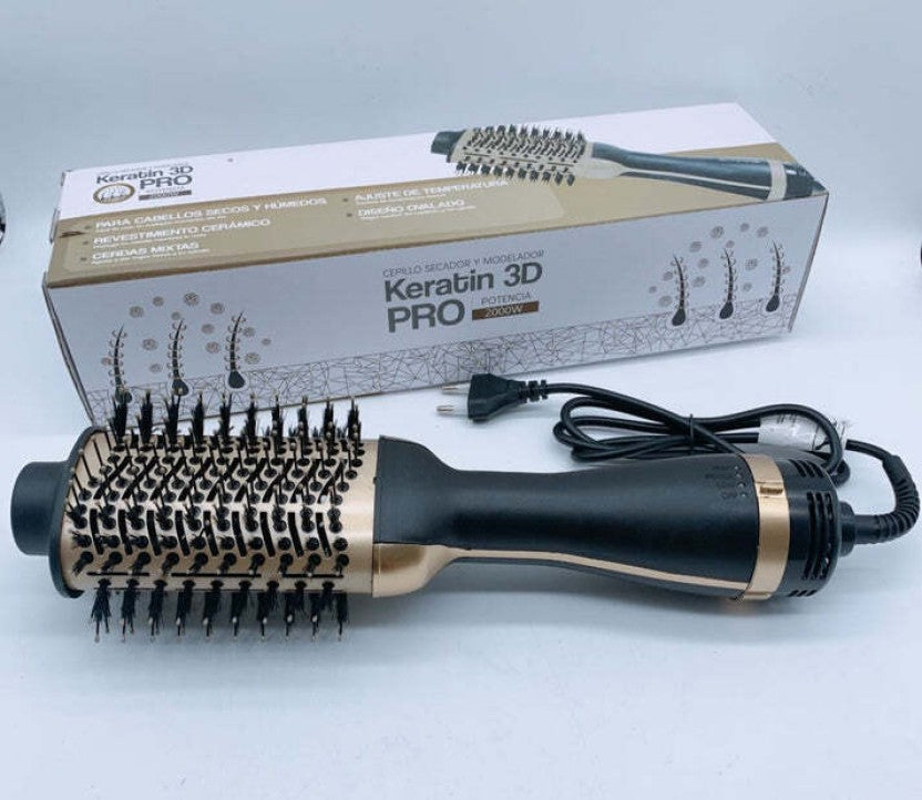ZS - Keratin 3D Pro 2000W KD-2000 Hair Dryer (2000 W, GOLD)