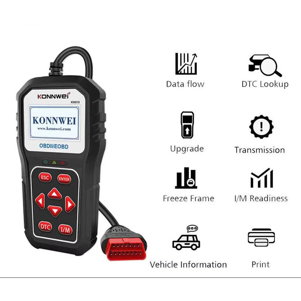 ZS - KW818 Car Diagnostic Tool OBD2 Code Reader