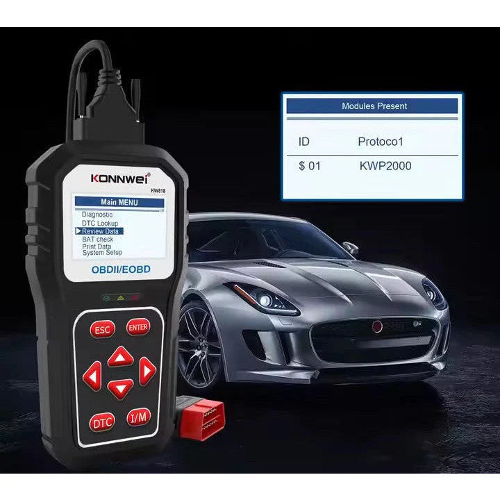 ZS - KW818 Car Diagnostic Tool OBD2 Code Reader