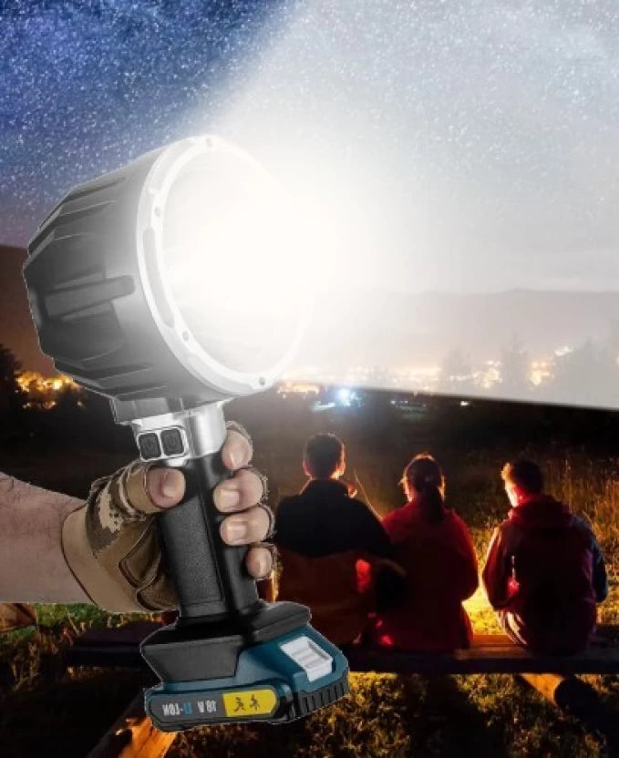 ZS - LED Torch Super Bright Rechargeable Flashlight Searchlight