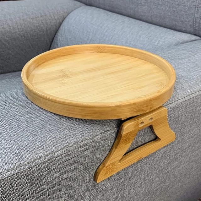 ZS - Bamboo Sofa Armrest Tray
