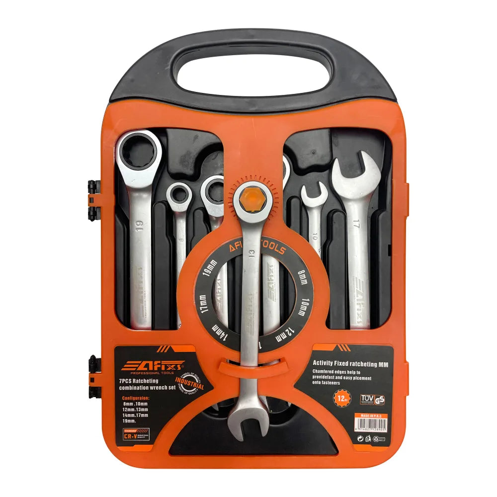 ZS - 7 Pieces Double Sided Rachet Wrench