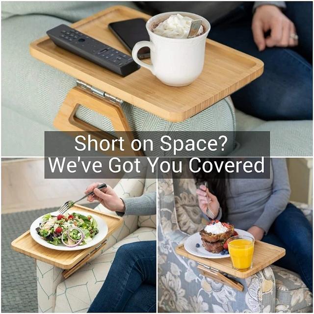 ZS - Bamboo Sofa Armrest Tray