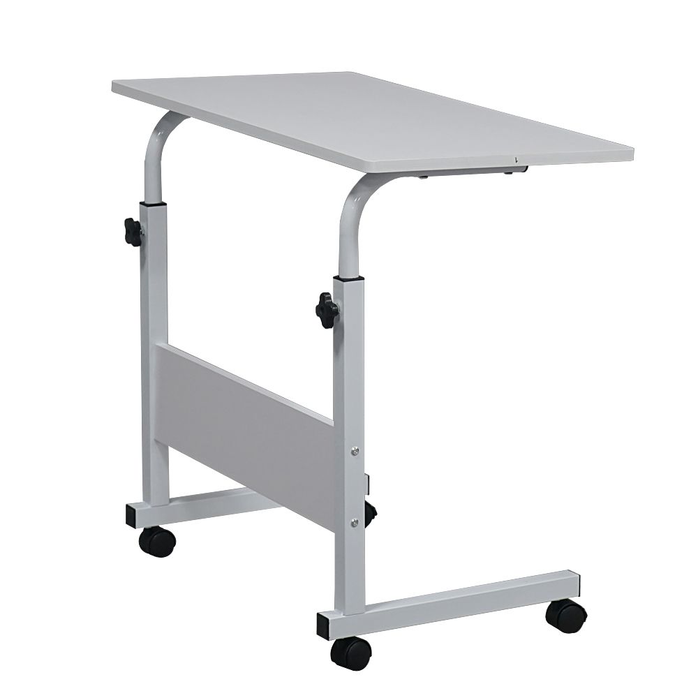 ZS - Portable Laptop Desk With Adjustable Stand & Wheels