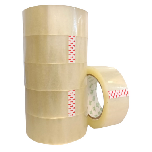 ZS - Clear Tape 48mm x 300m - Transparent(pack of 6)