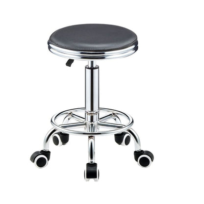 ZS - Round Rolling Stool with Foot Rest