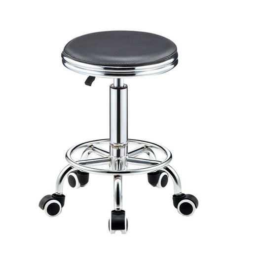 ZS - Round Rolling Stool with Foot Rest