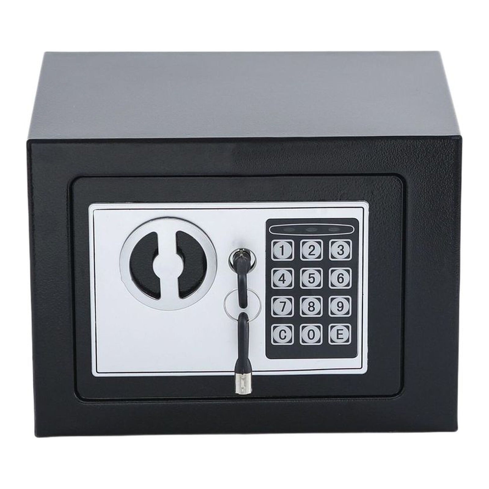 ZS digital mini safe box on white background