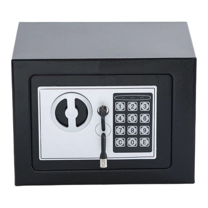 ZS digital mini safe box on white background