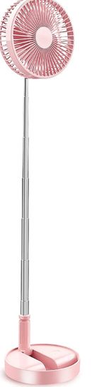 ZS - Rechargeable Portable Telescopic Hydrating Retractable Floor/Desk Fan