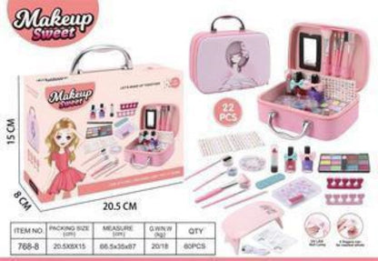 ZS - Cute Girls Makeup Set with Case
