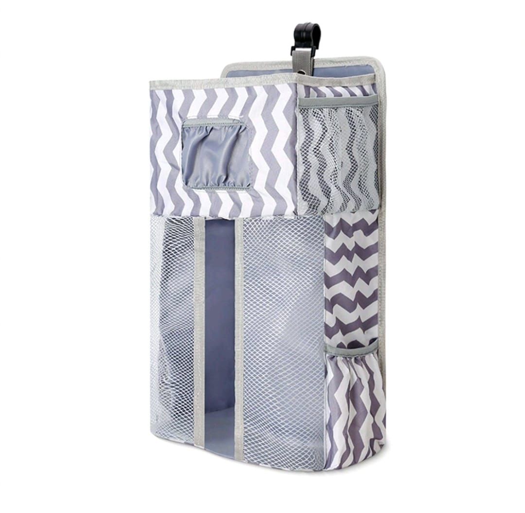 ZS - Hanging Diaper Caddy/Diaper Bag, Crib Side Companion