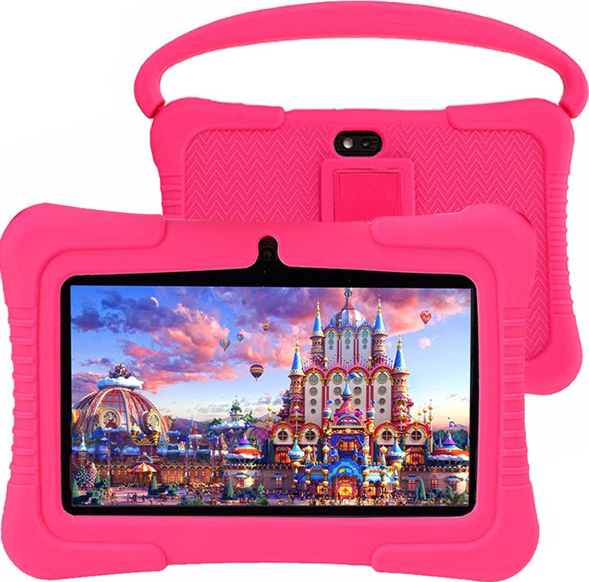 ZS - Kids 7" Android Tablet PC, 2GB RAM, 32GB ROM with Silicone Case