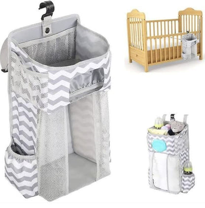 ZS - Hanging Diaper Caddy/Diaper Bag, Crib Side Companion