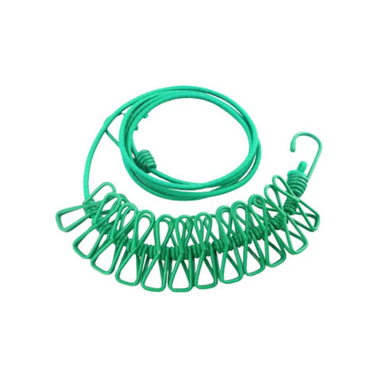 ZS - Camping Home Laundry Line Elastic Clothesline