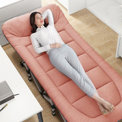 ZS - 190CM Outdoor Portable Recliner Single Camping Bed Folding Bed