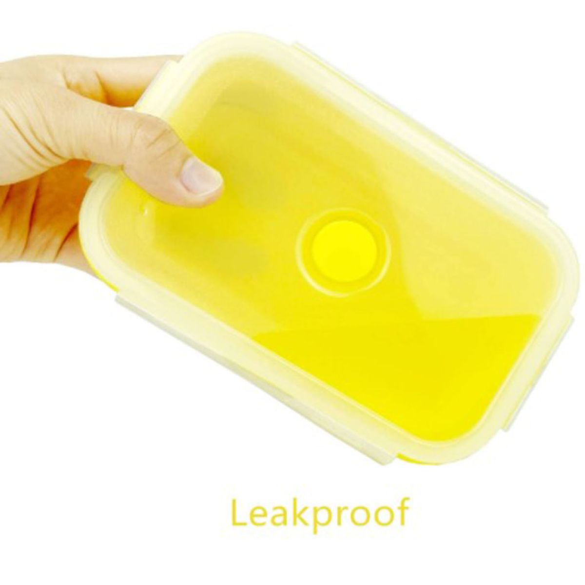ZS - Collapsible Silicone Lunch Boxes - Set of Four