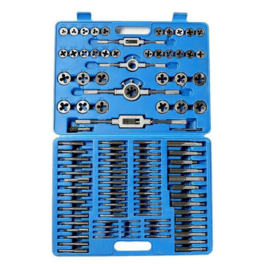 ZS - 110-Piece Metric Tap and Die Set M2-M18 with Wrenches