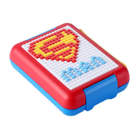 ZS - DIY Building Blocks Leakproof Microwave School Kids Lunch Box