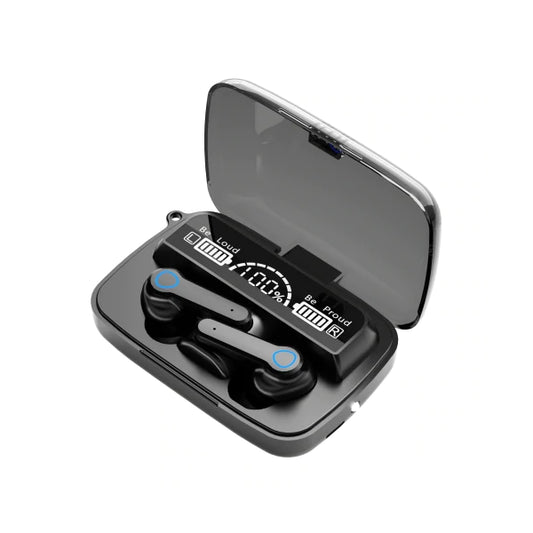 ZS - M19 Wireless Bluetooth In-Ear Earphones with LED Charging Box  Carry Case