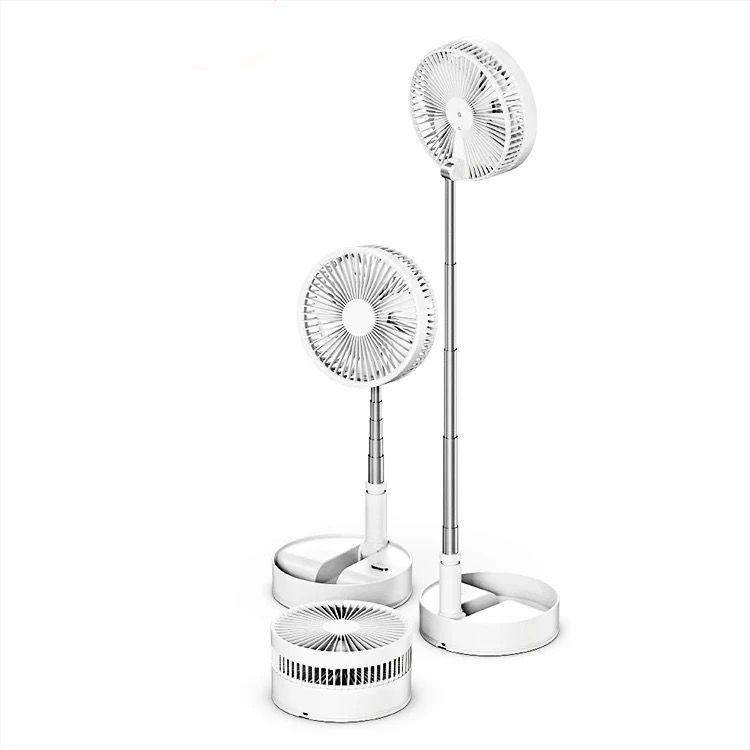 ZS - Rechargeable Portable Telescopic Hydrating Retractable Floor/Desk Fan