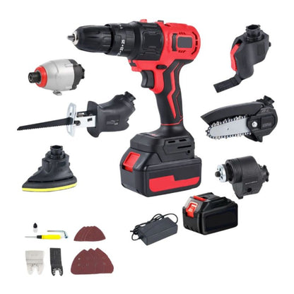ZS - 21V 7 in 1 Interchangeable Multi-Head Cordless Tools