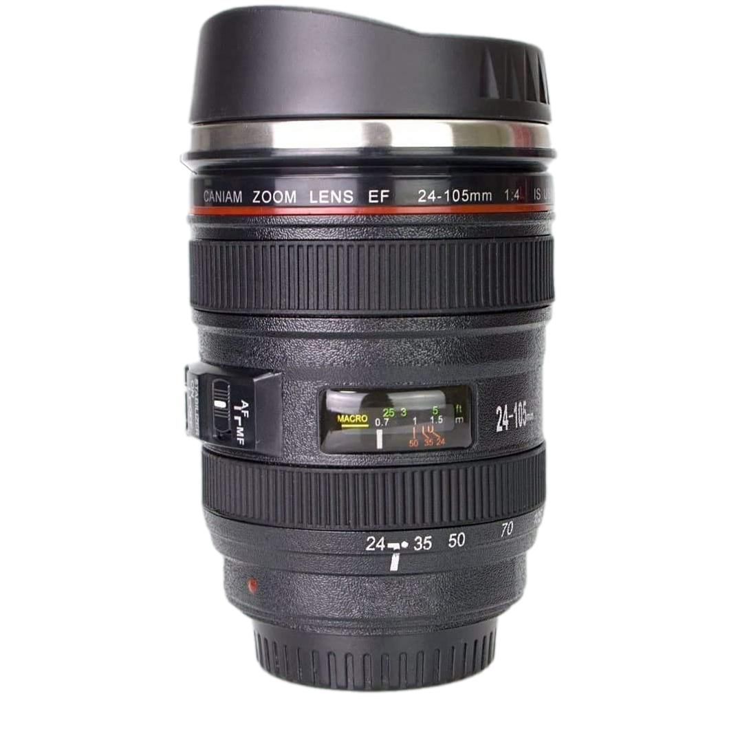 ZS - EF 24-105mm Camera Lens Thermo Flask for Coffee / Cold beverages.