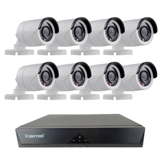 ZS - Jortan 8 Channel AHD 1080P CCTV Camera Surveillance Kit